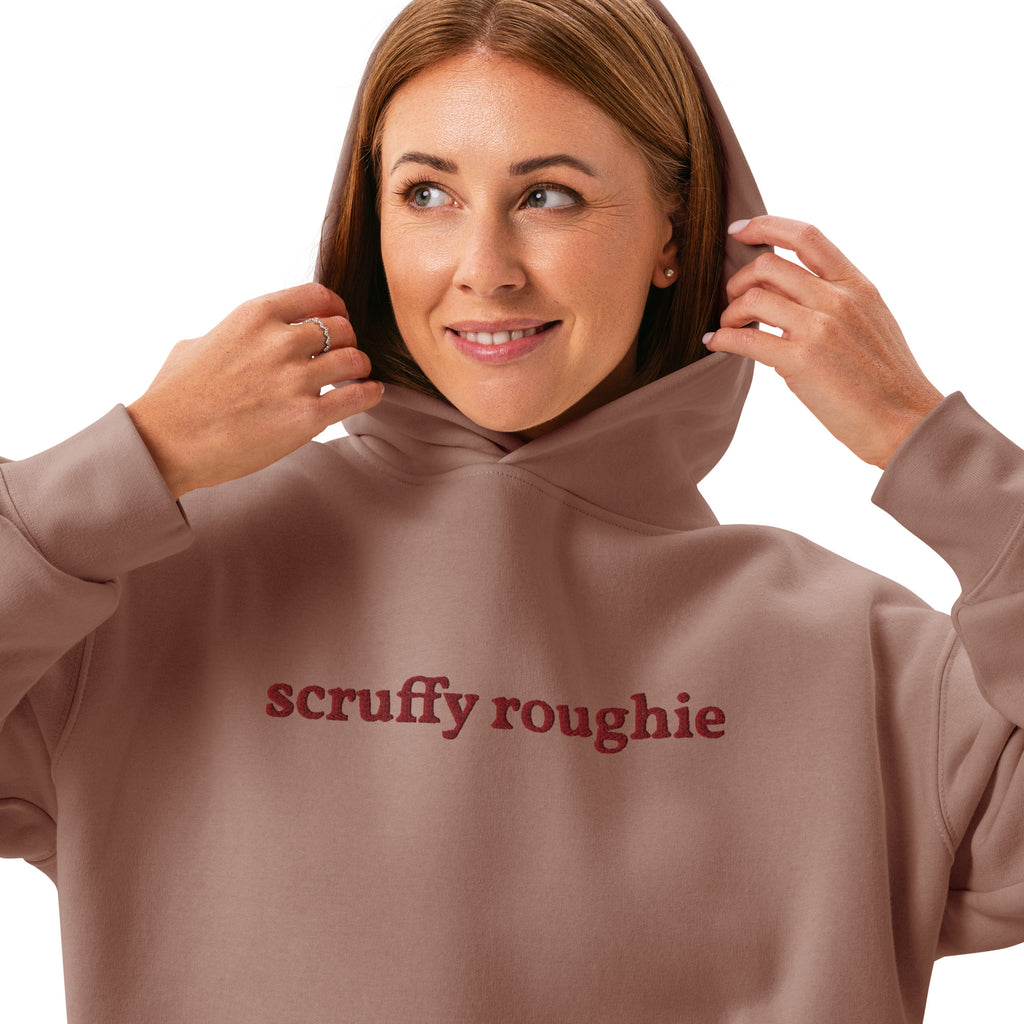 Pink Roughie The Standard - Women's Relaxed Hooded Sweatshirt | Embroidered ...