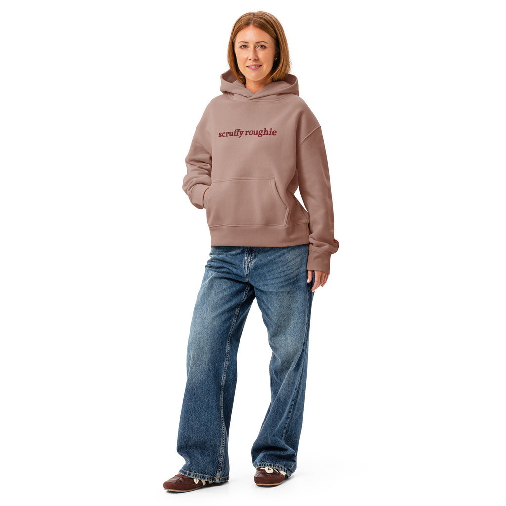 Pink Roughie The Standard - Women's Relaxed Hooded Sweatshirt | Embroidered ...