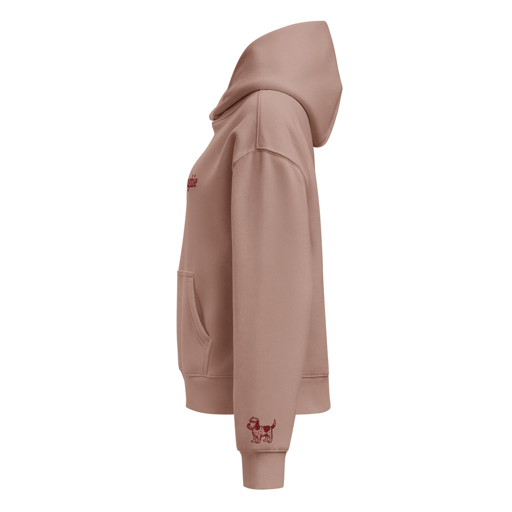 Pink Roughie The Standard - Women's Relaxed Hooded Sweatshirt | Embroidered ...