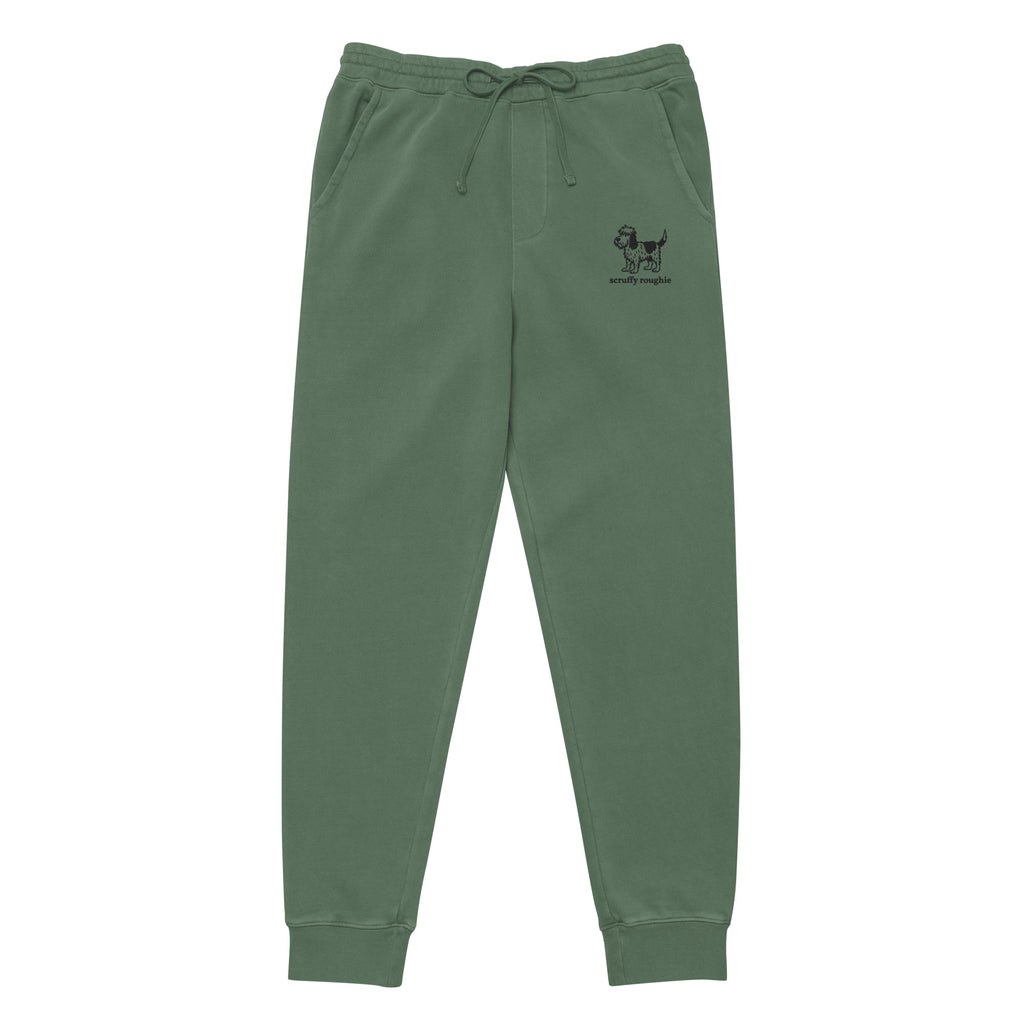 Pink Roughie The Standard Pants - Pigment-dyed Sweatpants | Embroidered – Scruffy ...
